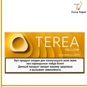 IQOS TEREA Yellow Kyrgyzstan – Mild Tobacco Flavor for IQOS ILUMA