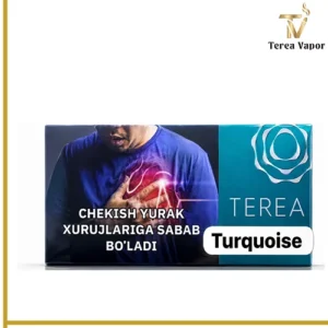 IQOS TEREA Turquoise Uzbekistan – Refreshing Menthol Flavor for IQOS ILUMA