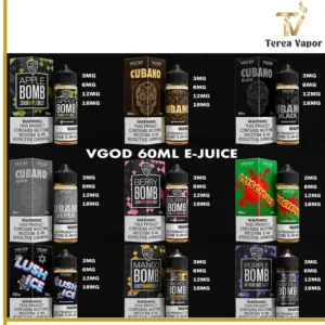 VGOD 60ML E-JUICE Series (3mg, 6mg, 12mg, 18mg)