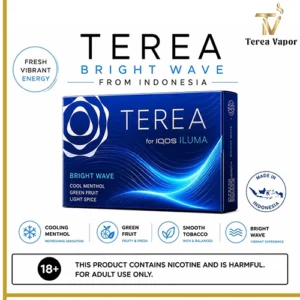 IQOS TEREA Bright Wave Indonesian – Fruity Menthol Tobacco Flavor for IQOS ILUMA