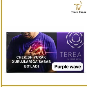 IQOS TEREA Purple Wave Uzbekistan – Berry Menthol Flavor for IQOS ILUMA
