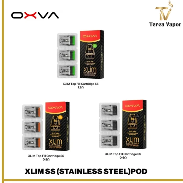 OXVA Xlim SS Pods 2ml Top Fill In UAE