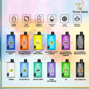 Silvaper 24000 Puffs Disposable Vape UAE