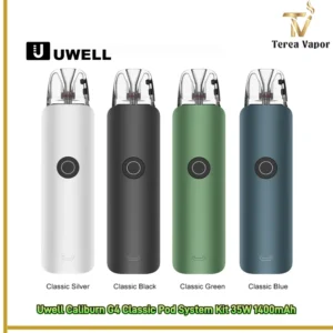UWELL Caliburn G4 Classic Pod System Kit UAE 35W 1400mAh Vape Device