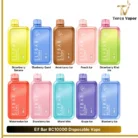 ELFBAR BC10000 rechargeable disposable vape device with 10000 puffs in UAE