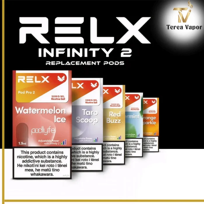 RELX Infinity Pro 2 Pods 30mg UAE Premium Prefilled Flavor Pod RELX Infinity Pro 2 Pods 30mg UAE Premium Prefilled Flavor Pod