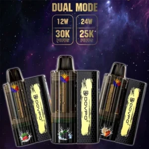 DOVPO 30K Disposable Vape with 30,000 puffs, 15ml e-liquid, dual mesh coil and 650mAh battery