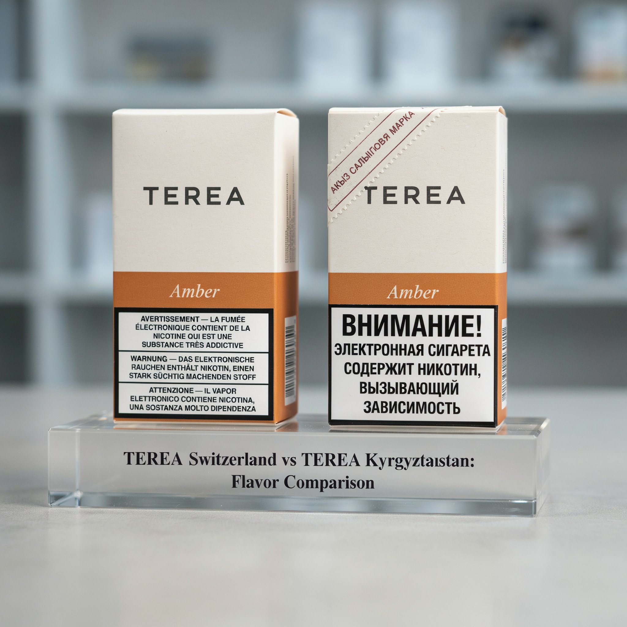 TEREA Switzerland vs TEREA Kyrgyzstan