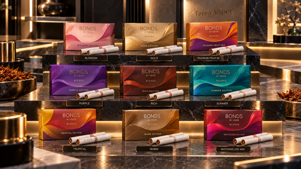 BONDS Blends Flavor Breakdown 2 BONDS Blends Flavors UAE