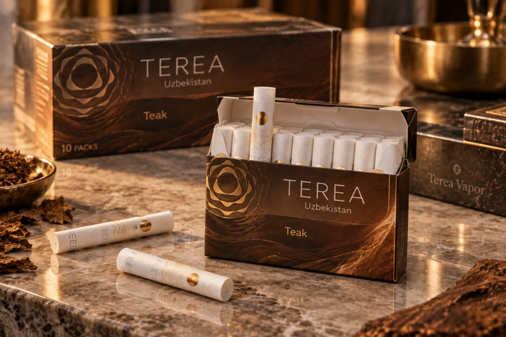 TEREA Uzbekistan Full Flavor Lineup: Teak, Sienna, Green Zing Reviewed 2 terea uzbekistan