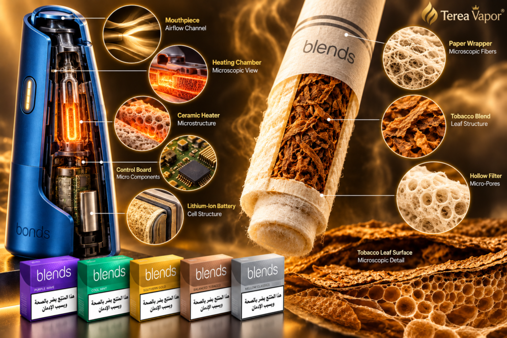 BONDS Blends Flavor Breakdown 3 BONDS Blends Flavors UAE