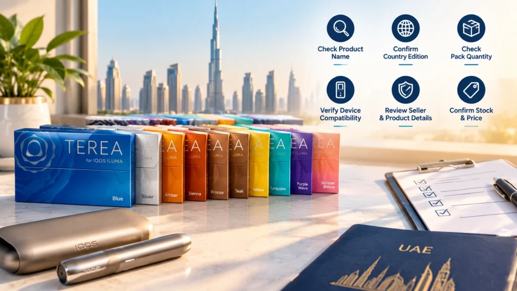 TEREA Summer Wave vs Riviera Pearl: Flavour Differences Explained 3 Buying TEREA in Dubai and the UAE