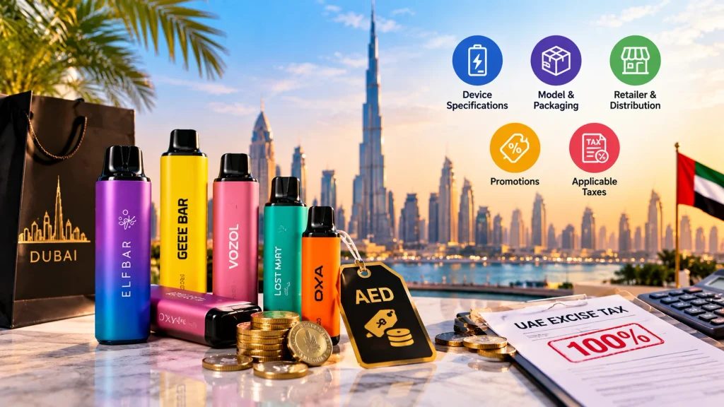 Best Disposable Vapes in Dubai 2026: Which One Should You Choose? 2 Disposable Vape Price