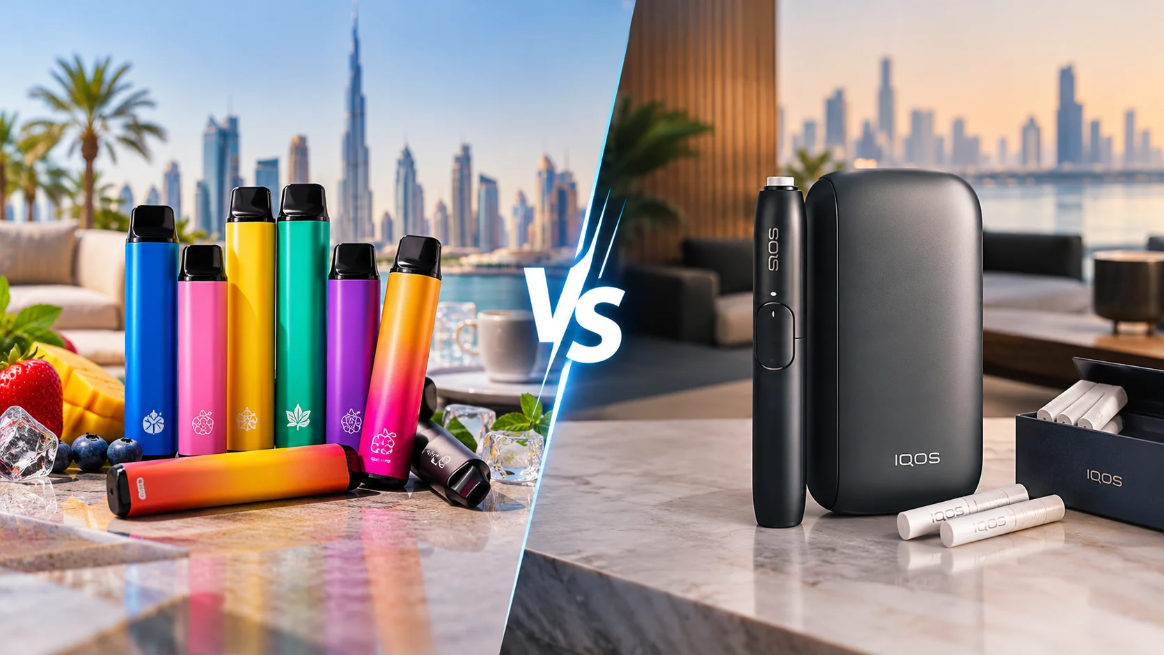 Disposable Vapes vs IQOS