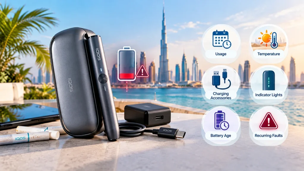 IQOS ILUMA Battery Draining Fast