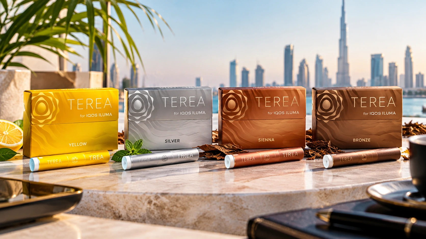 TEREA Yellow vs Silver vs Sienna vs Bronze: Flavour & Intensity Compared in UAE 3 TEREA Yellow vs Silver vs Sienna vs Bronze Price in UAE