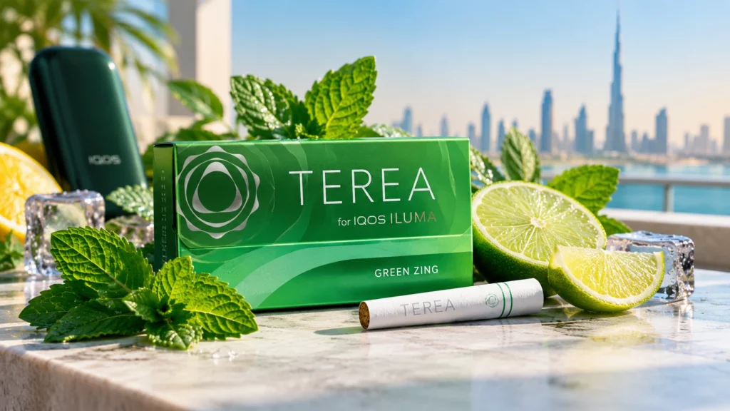 TEREA Green Zing vs Black Green: Flavour & Menthol Compared 2 TEREA Green Zing Taste Like