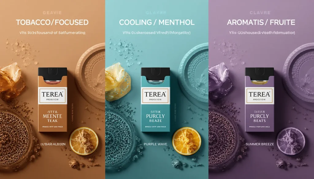 TEREA Flavors UAE: Complete 2026 Flavor Guide 3 Which TEREA Flavor Fits Your Taste?