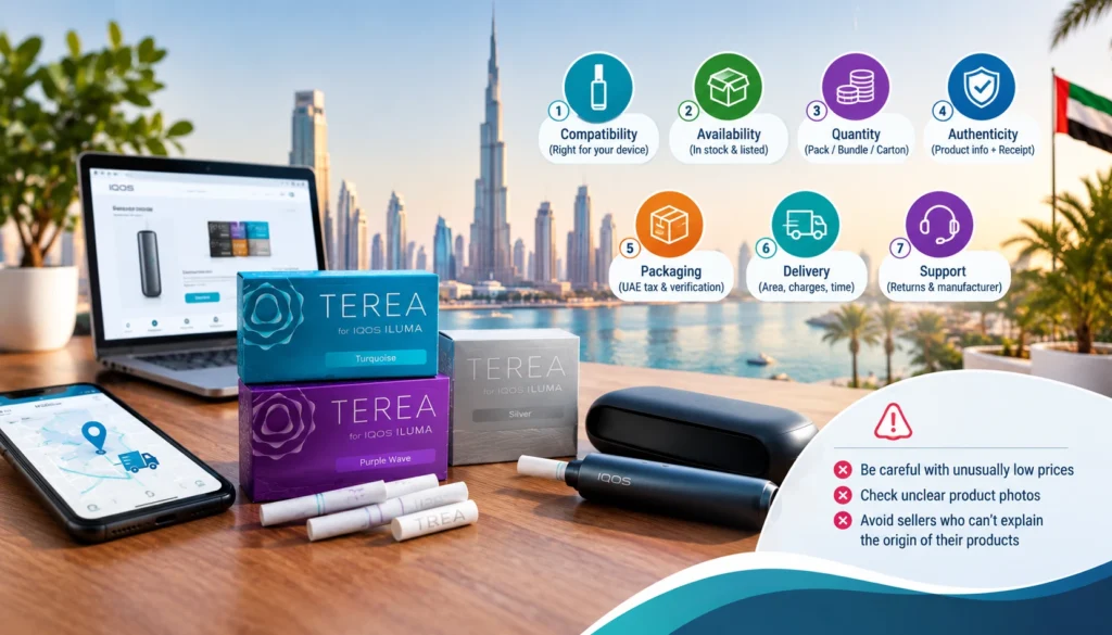 Buy Heated Tobacco Sticks in Dubai